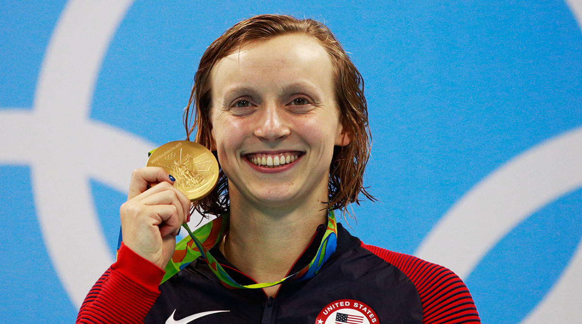 Katie Ledecky: Olympic Swimmer signs 1st pro deal with TYR - Sports ...