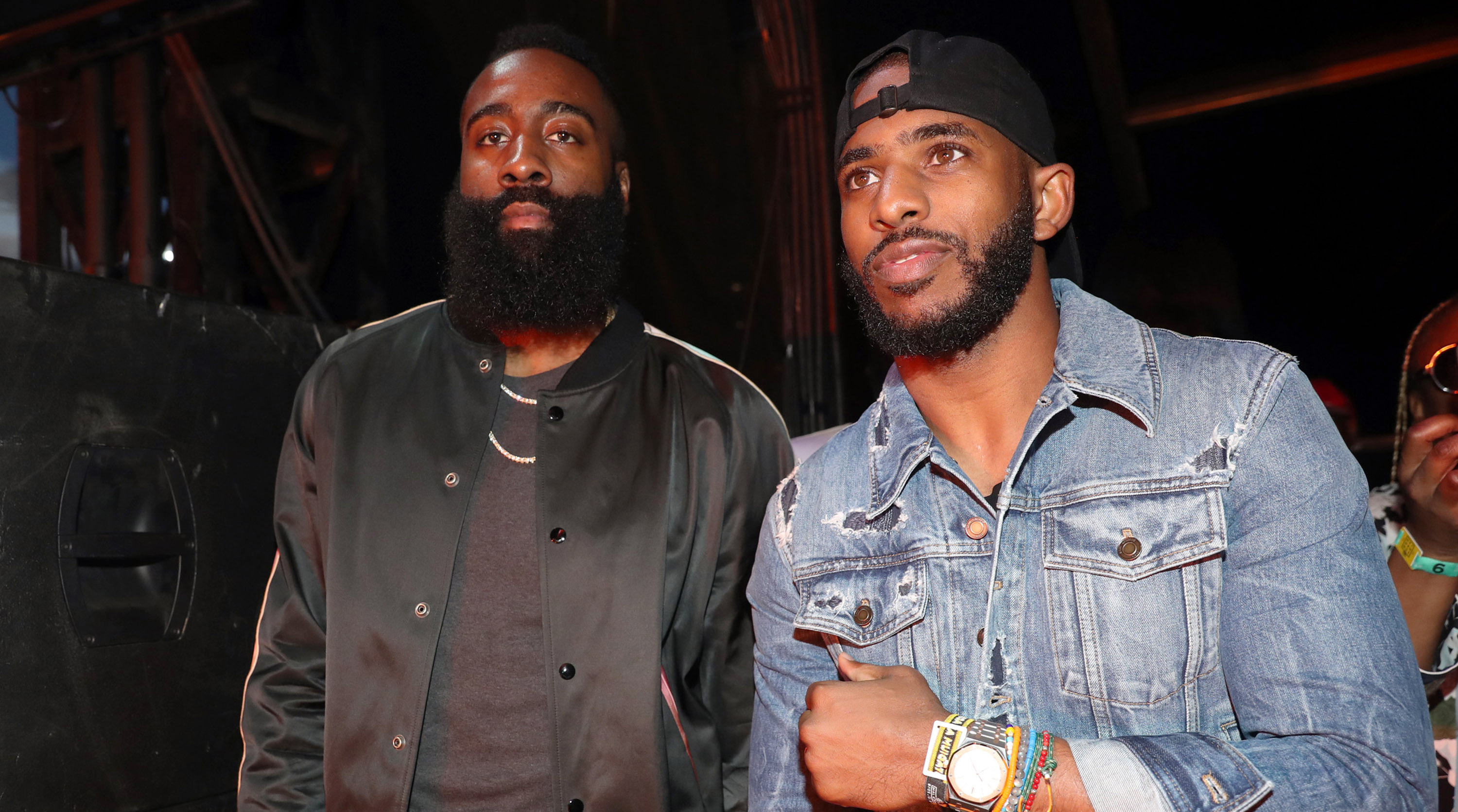 James Harden & Russell Westbrook Reunite In Charity Game With Travis Scott  & Meek Mill 