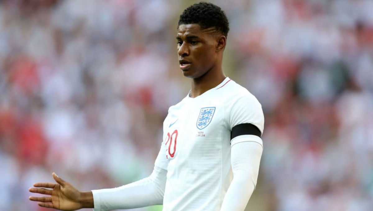 Marcus Rashford: England star suffers minor knock before ...