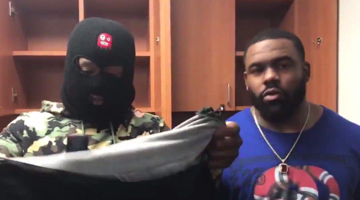 Meet young designer behind ski mask worn by Saints stars Alvin