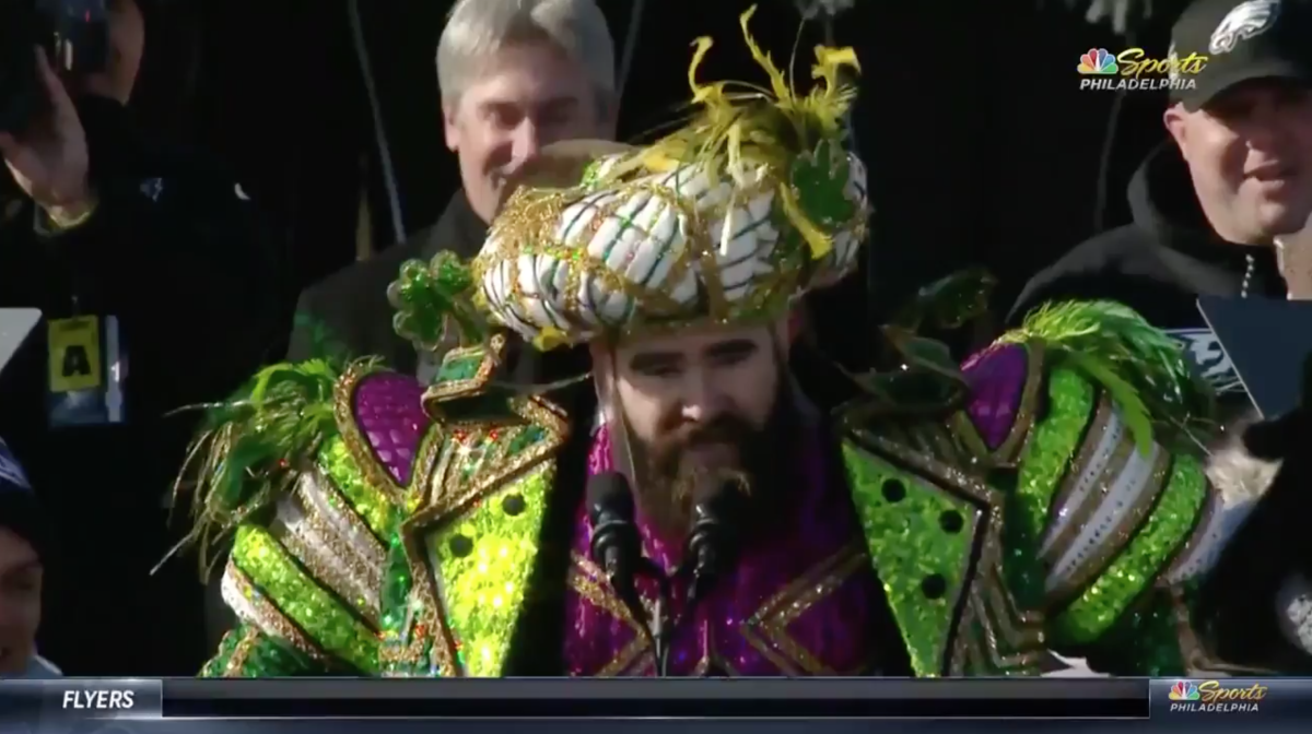 Jason Kelce's Speech at the Super Bowl Parade, Annotated