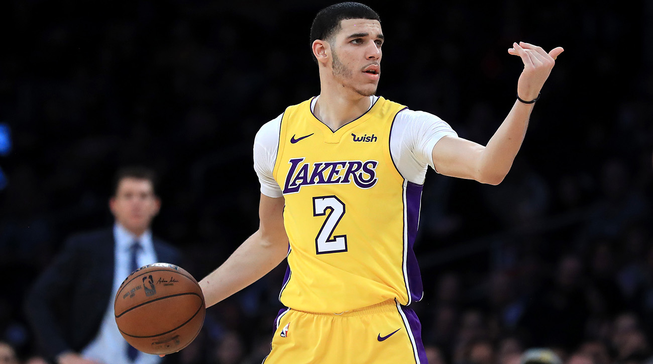 OuterStuff Lonzo Ball Los Angeles Lakers #2 Youth Algeria