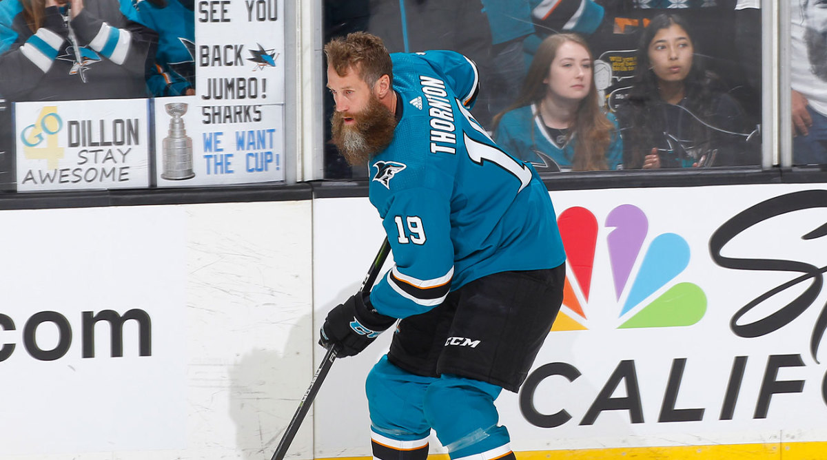 Joe Thornton signs one-year contract with Sharks, will play a 22nd