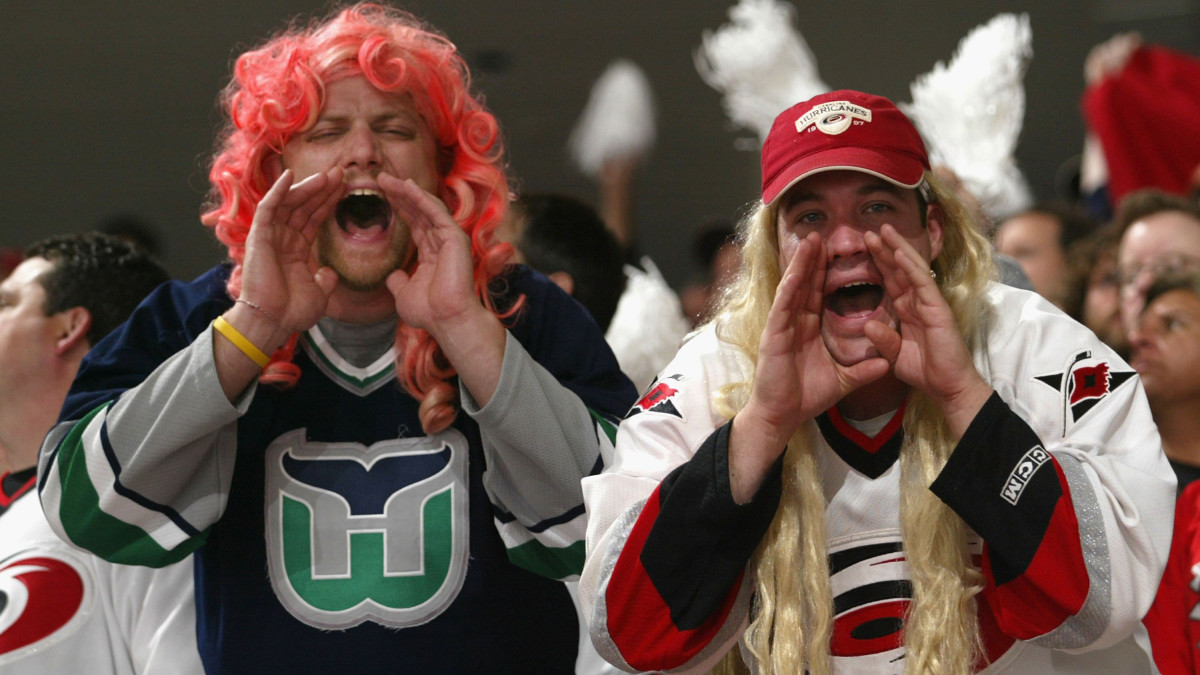 Hurricanes Wore Hartford Whalers Uniforms, and NHL Fans Loved It