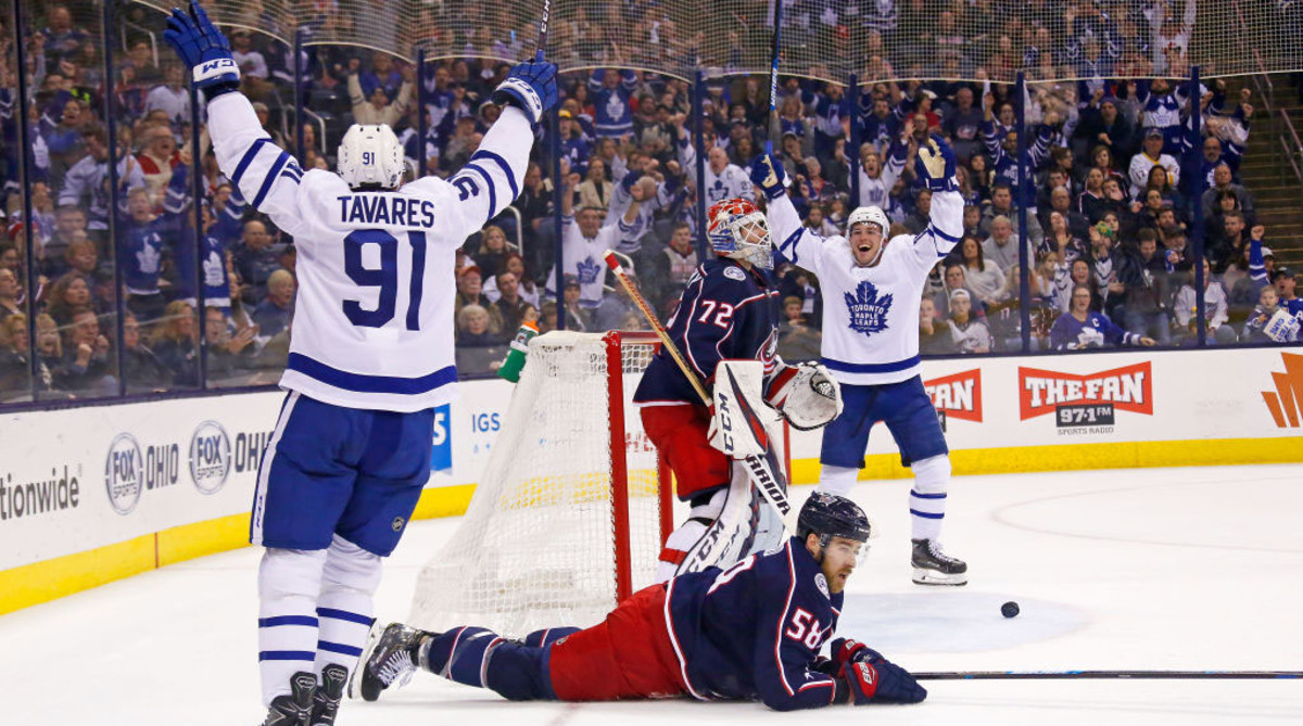 Toronto Maple Leafs Beat Columbus Blue Jackets - Sports Illustrated