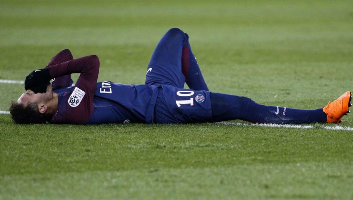 Neymar injury PSG star's father says he'll miss up to two