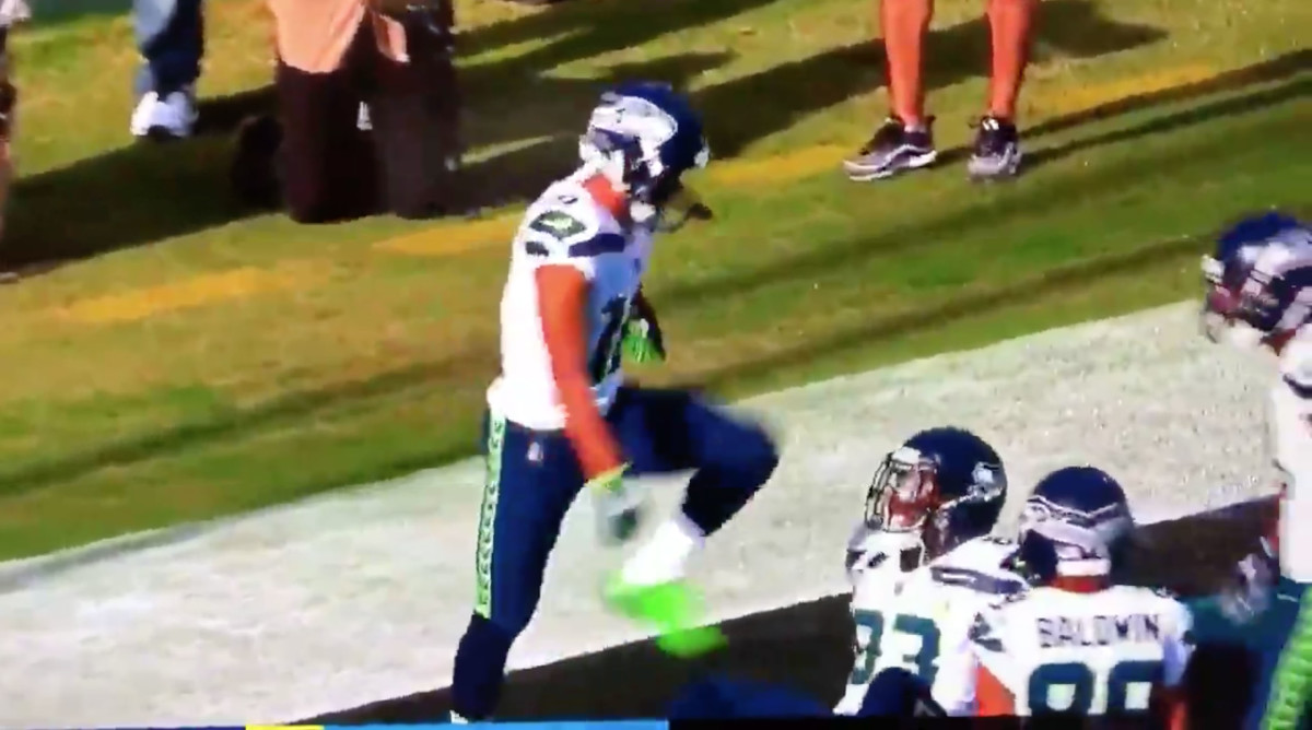 Seahawks' Allen Iverson 'step-over' celebration was a long time coming —  and worth the wait