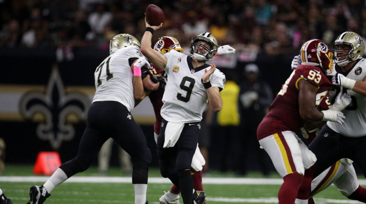 Saints QB Drew Brees Throws 500th TD Pass, Fourth Player To Do So ...