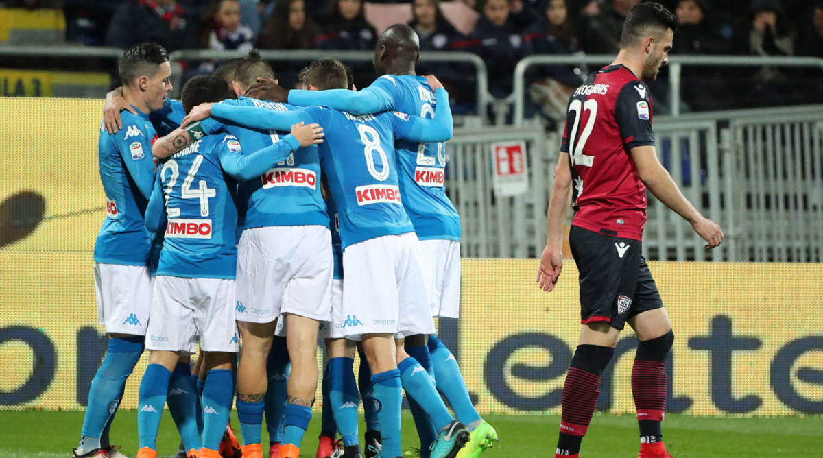 Cagliari 0, Napoli 5: Mertens, Hamsik score for Serie A leader - Sports Illustrated