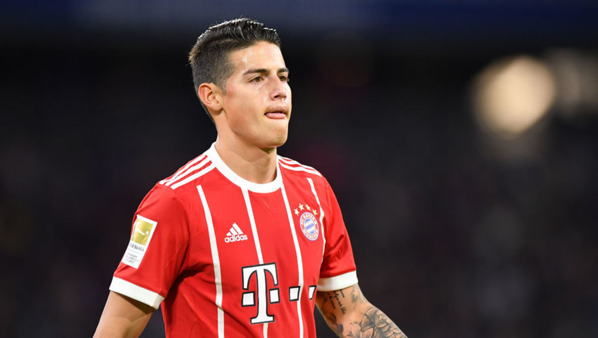 James Rodriguez Bayern Munich