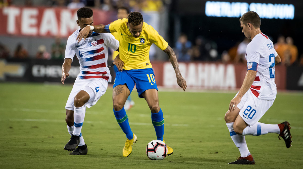 USA vs Brazil Young USMNT learns lessons, shows fight in loss Sports