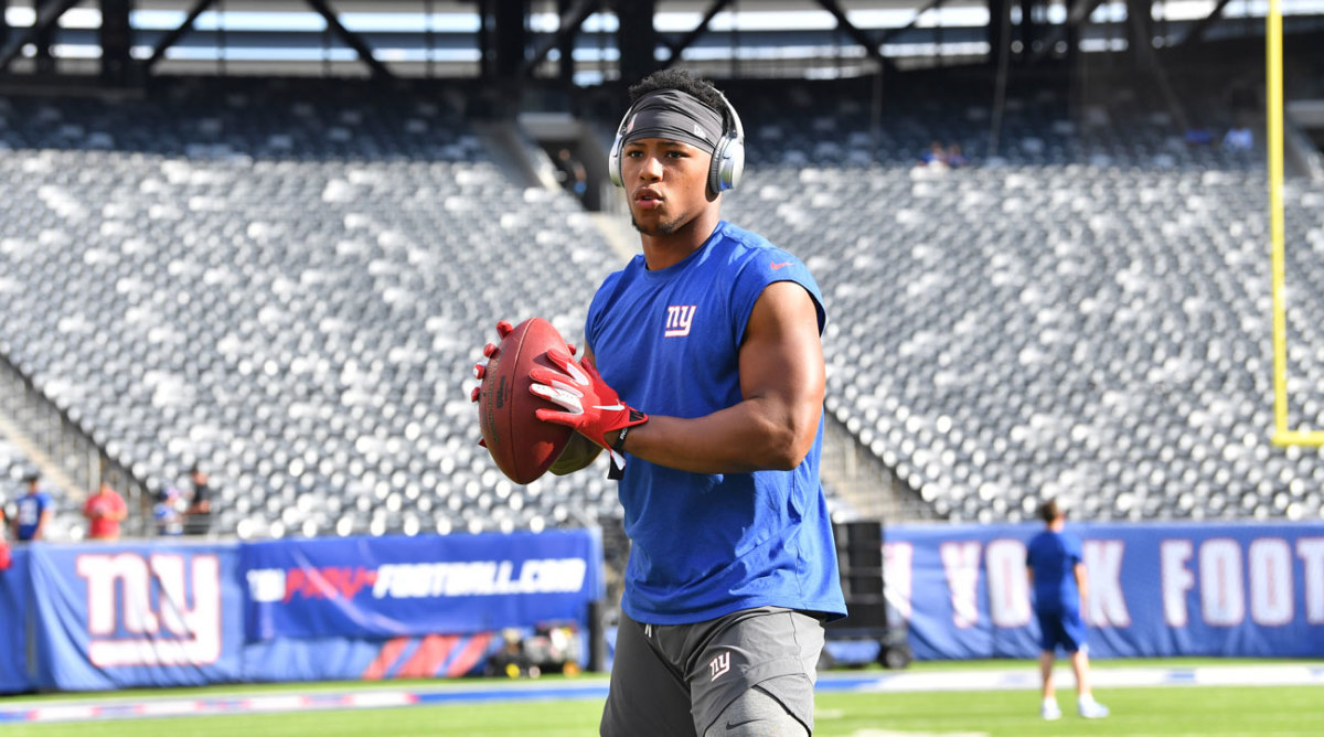 Giants' Saquon Barkley Reportedly Leaving Roc Nation for CAA