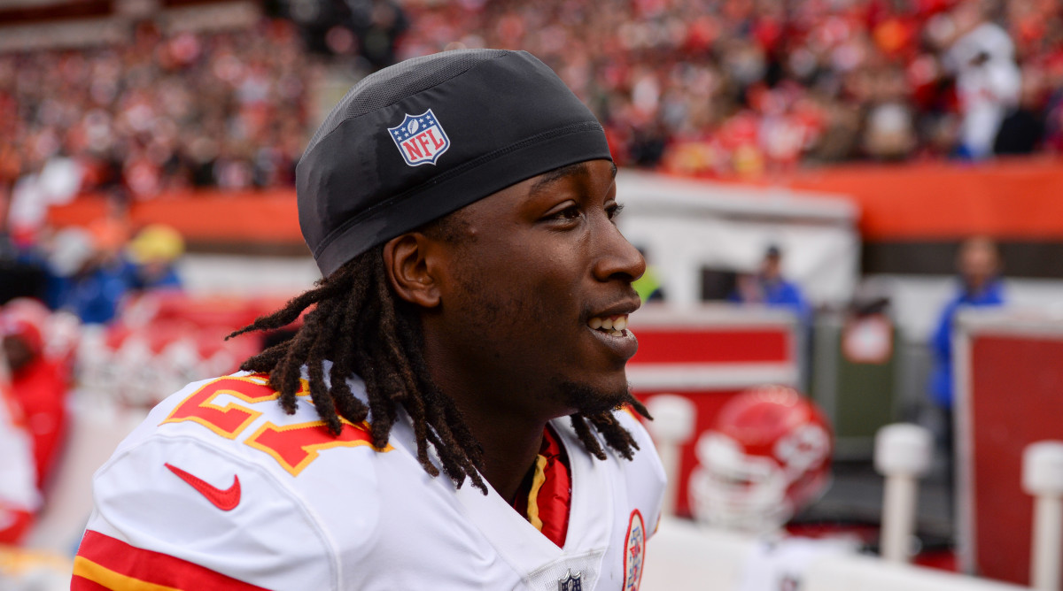 Kansas City Chiefs star Kareem Hunt fired after video shows him pushing,  kicking woman