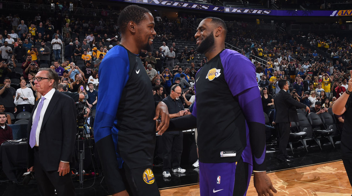 kevin durant lebron james lakers