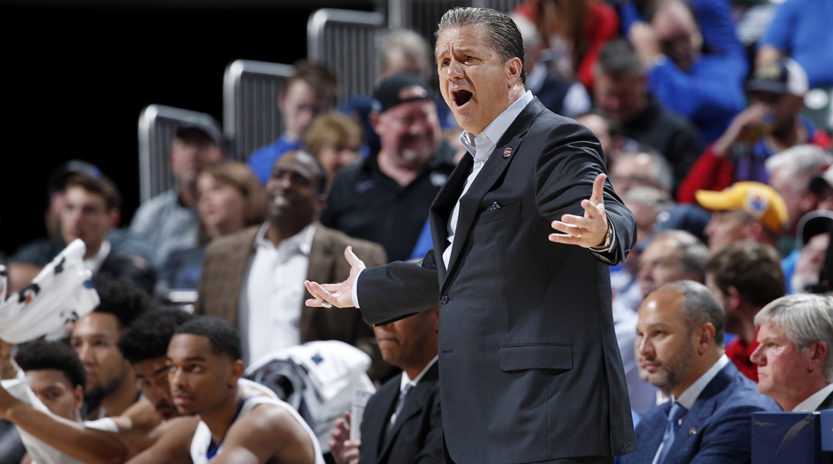 John Calipari says Kentucky was 'outcoached, outplayed' vs Duke ...