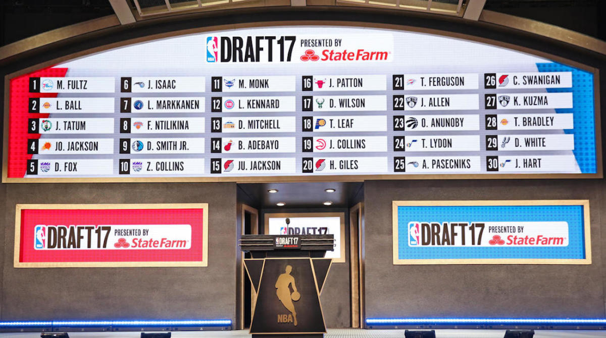 Number one pick cheap nba draft 2018