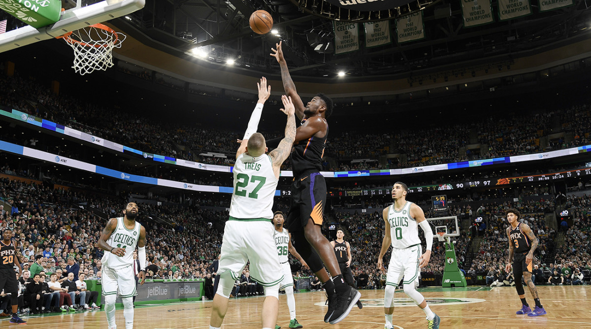 Deandre Ayton: Suns rookie provides optimism in win over Celtics ...