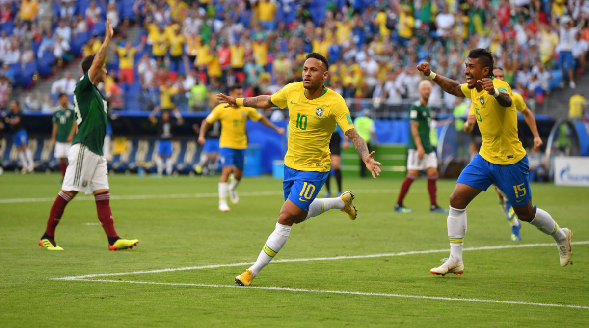 Brazil 2, Mexico 0 Neymar scores, assists in last 16 win (VIDEO