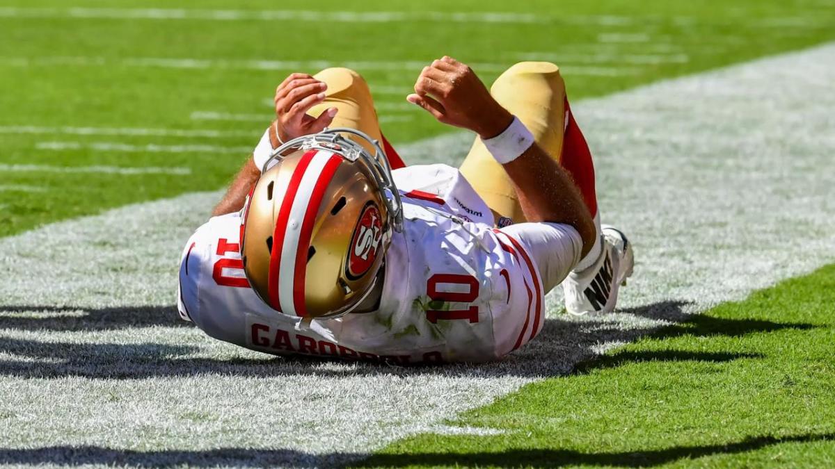 Jimmy Garoppolo injury: San Francisco 49ers QB may have torn ACL