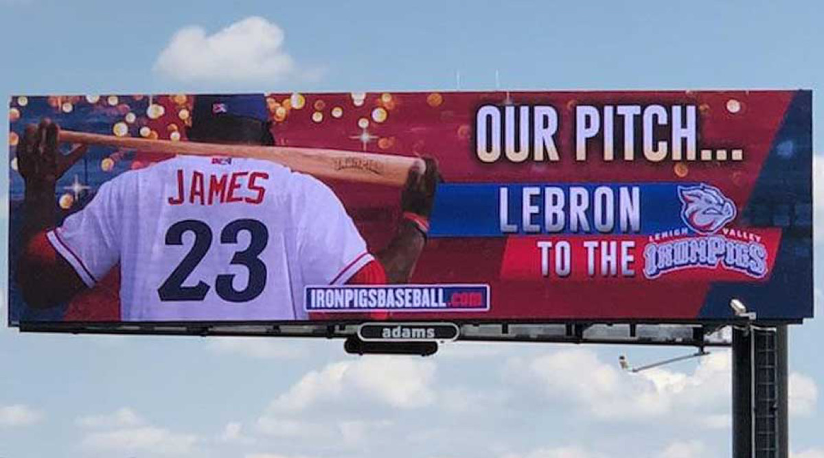 IronPigs Baseball Banner