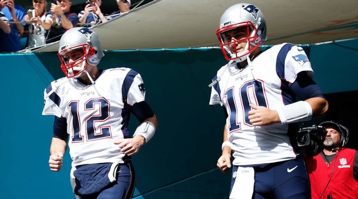 Jimmy Garoppolo, Mentored by Tom Brady, Leads 49ers - Sports Illustrated