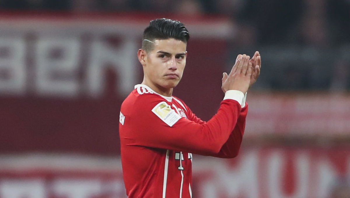 James Rodriguez Bayern Munich