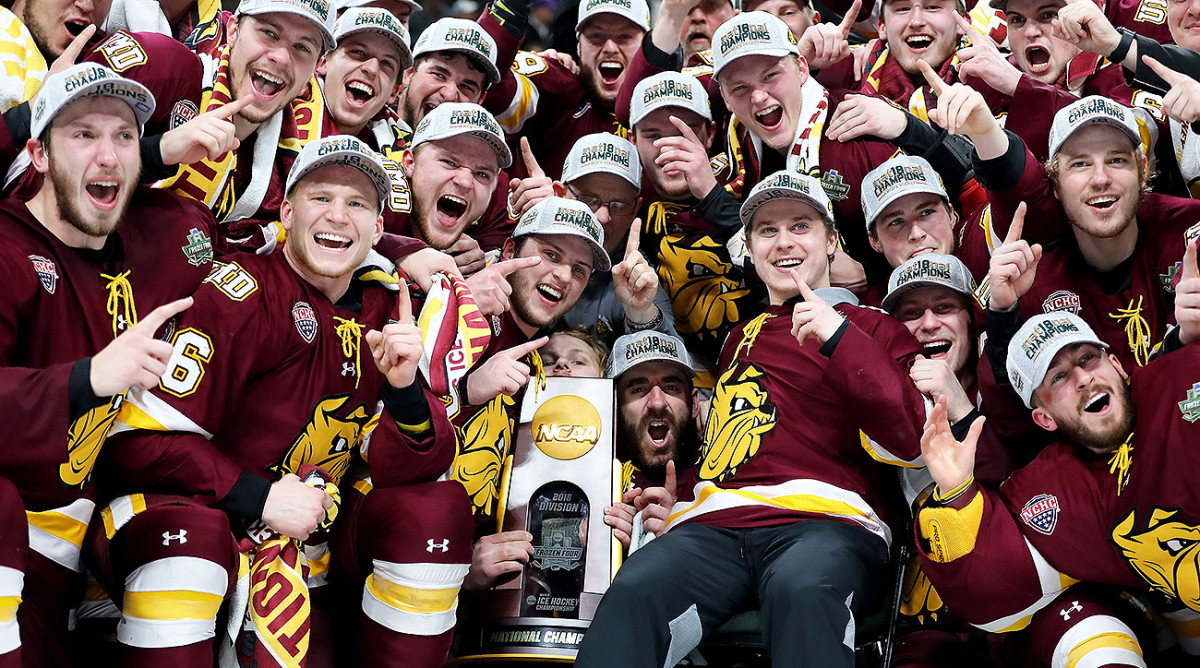 NCAA Hockey: Minnesota Duluth Beats Notre Dame For Championship ...