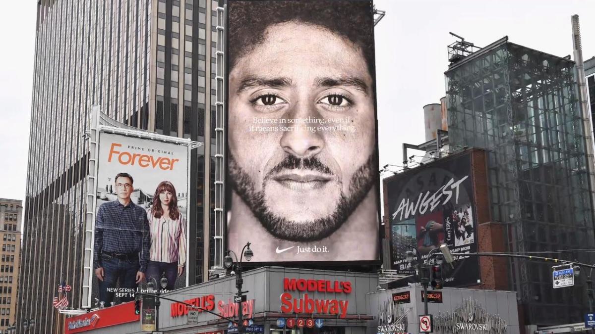 Colin Kaepernick sold '#IMWITHKAP' football jerseys