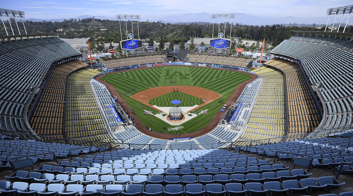 Dodger Stadium in Los Angeles Editorial Stock Photo - Image of ballpark,  stadium: 130917483