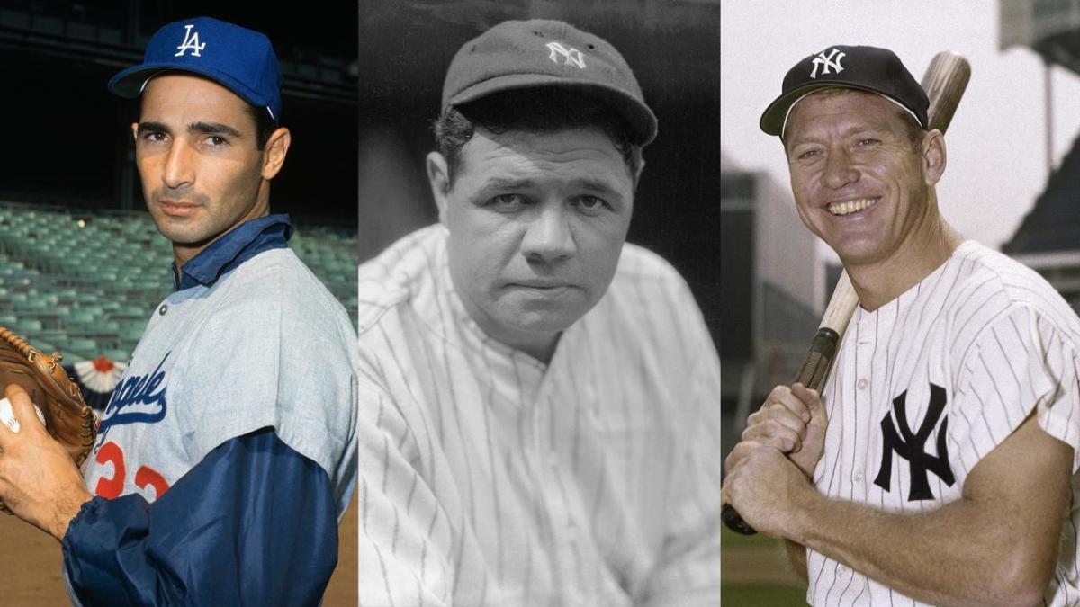 MLB: Babe Ruth, Sandy Koufax, Mickey Mantle's Styles of Stardom ...