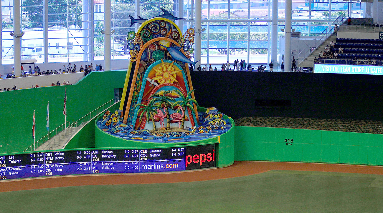 Plan to Move Marlins Park Home Run Sculpture Scrapped