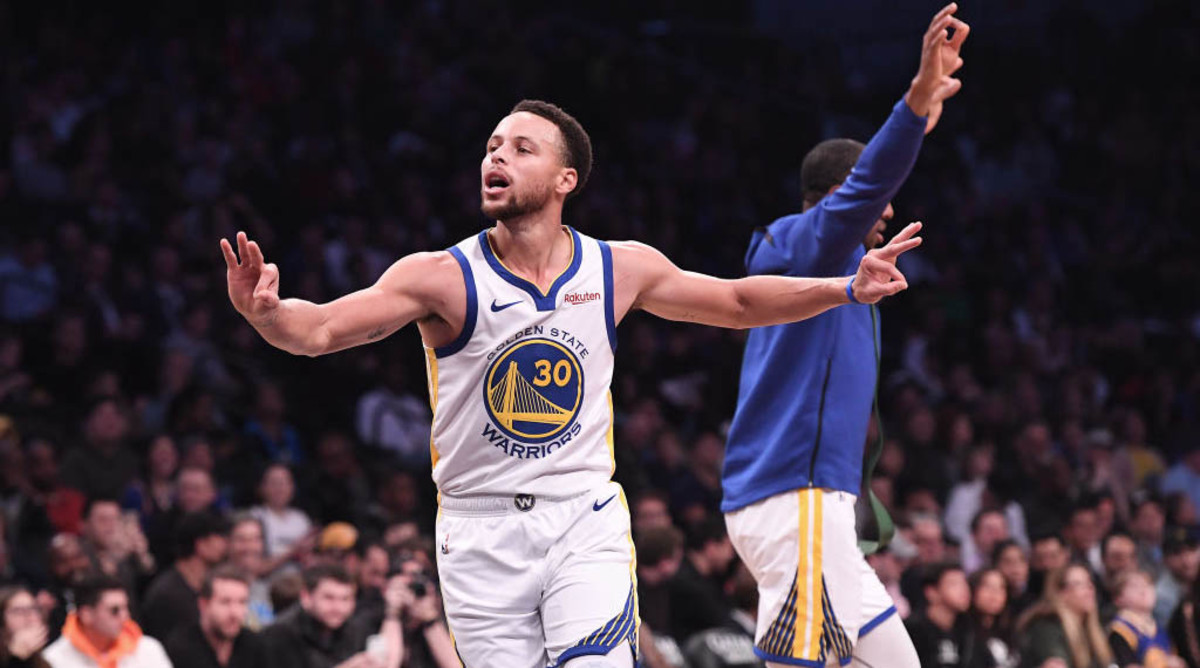 Warriors' Steph Curry scores 35, seven threes in win vs. Nets - Sports ...