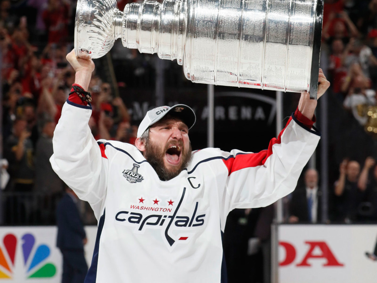Alex Ovechkin did a keg stand out of Stanley Cup as Caps' epic