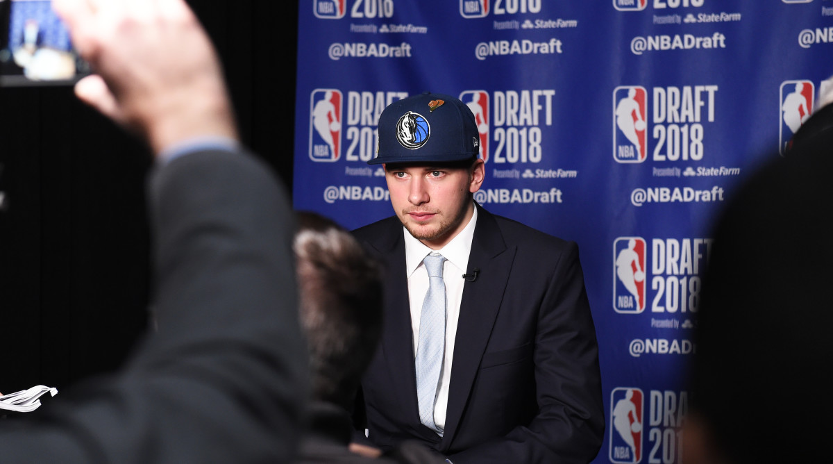 Luka Doncic - Dallas Mavericks - 2018 NBA Draft Class - Draft Night  Photo-Shoot Worn Hat