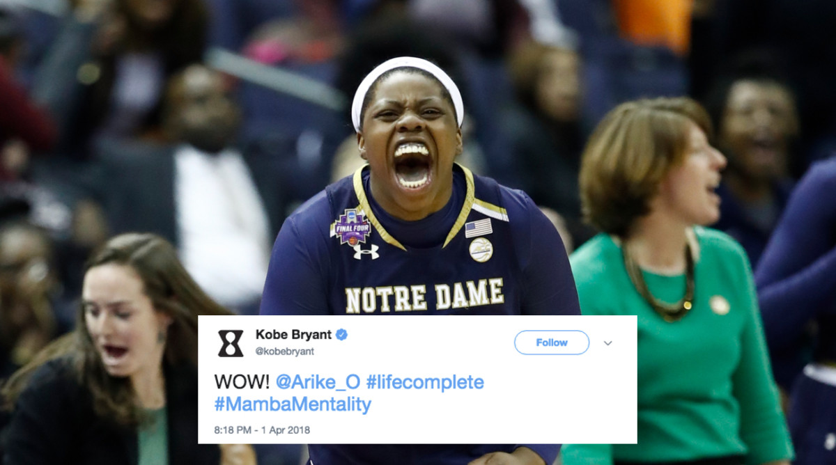 Arike Ogunbowale responds to Kobe Bryant tweet with game-winning shot - Sports Illustrated