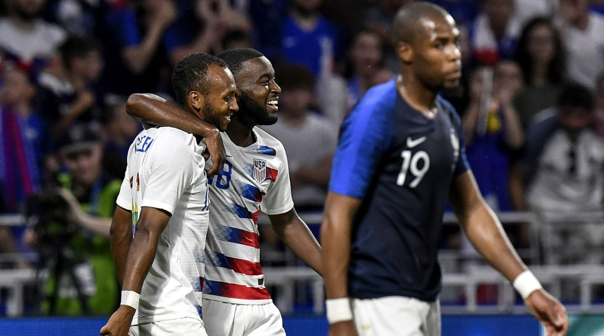 France vs USA USMNT closes camp with strong lasting impression