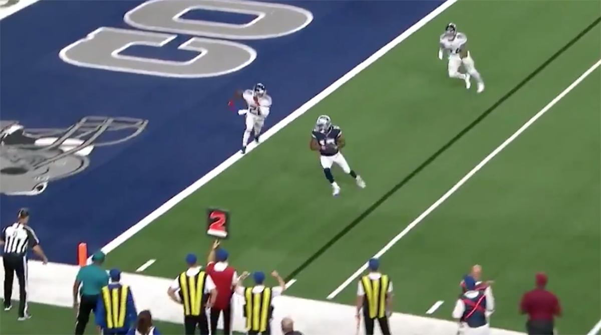 Watch: Cowboys WR Amari Cooper scores first touchdown in MNF game