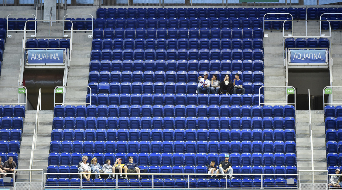 MLB 2020 season: Miami Marlins playing in empty stadium could increase  profits compared to previous low attendance