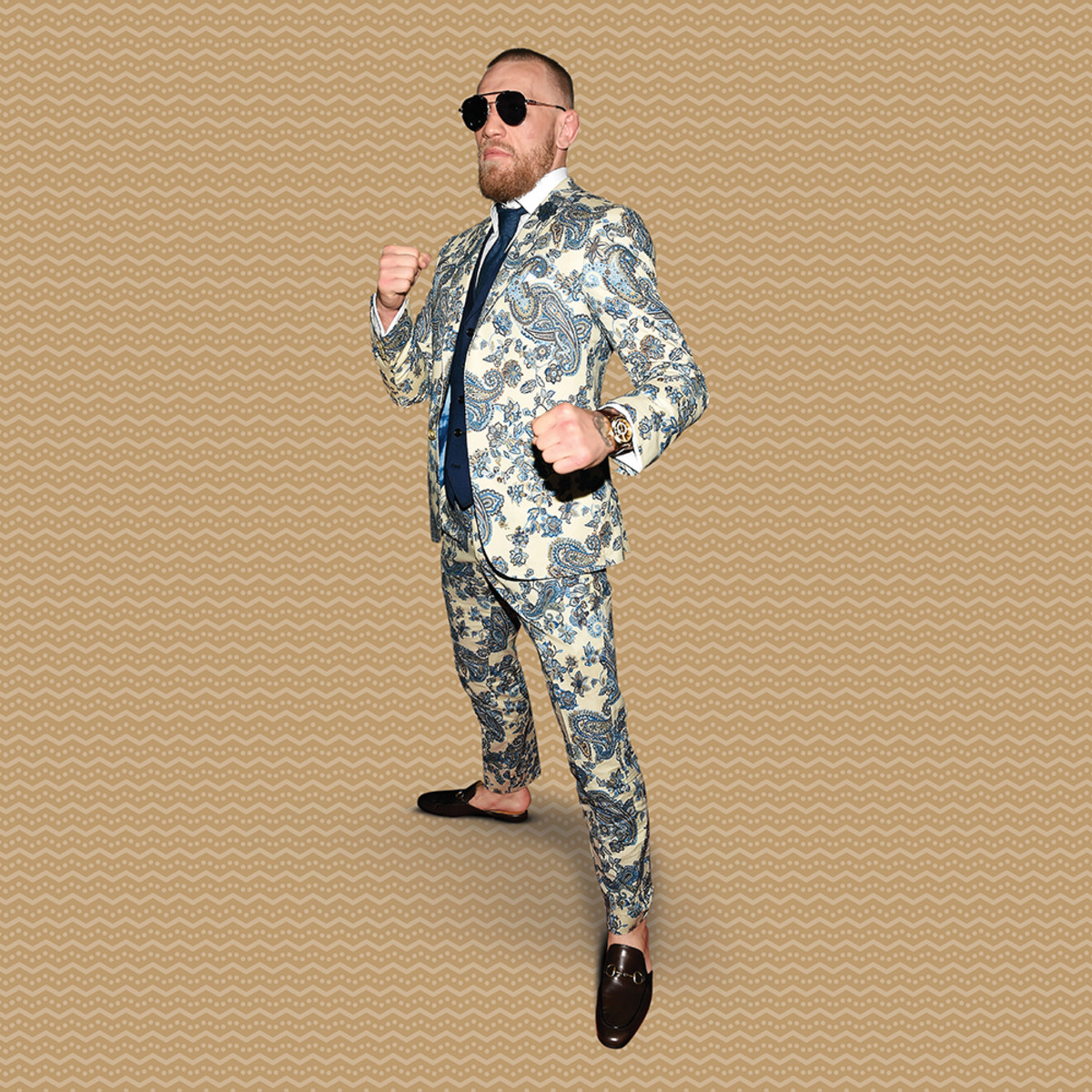 SPOTTED: Connor McGregor Rocks Fitted Louis Vuitton Tracksuit