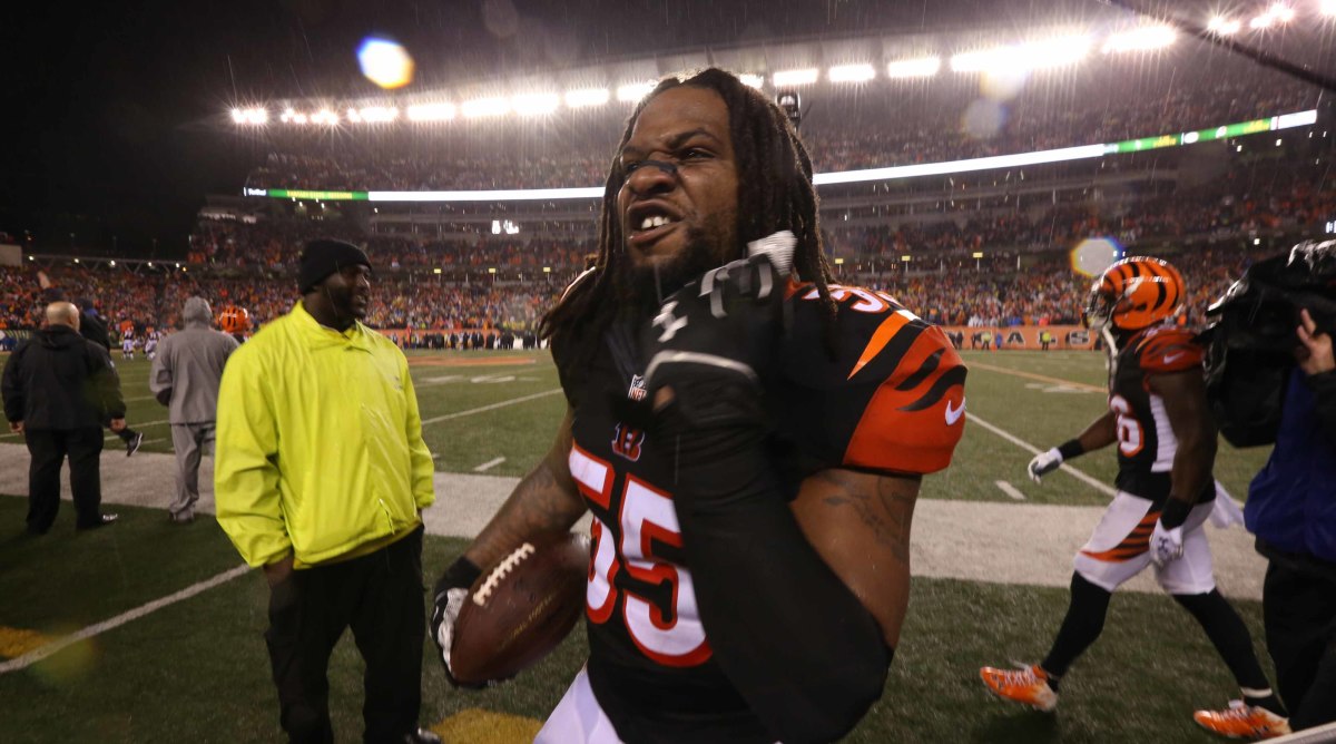 Vontaze Burfict: Bengals LB facing four-game PED suspension - Sports  Illustrated