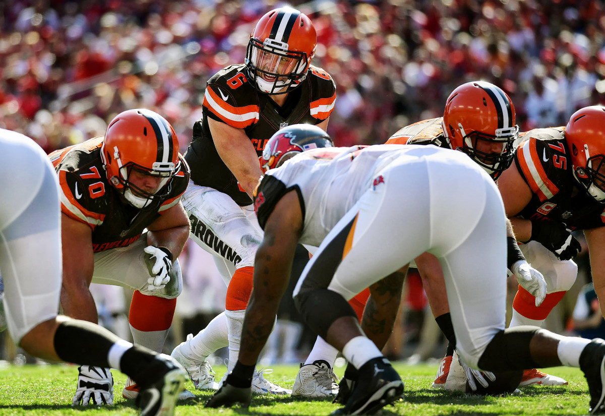 Cleveland Browns QB Baker Mayfield against the Tampa Bay Buccaneers
