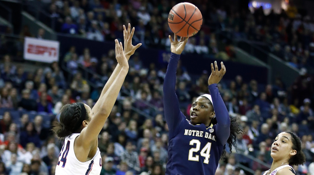 March Madness Notre Dame stuns UConn in Final Four (video) Sports