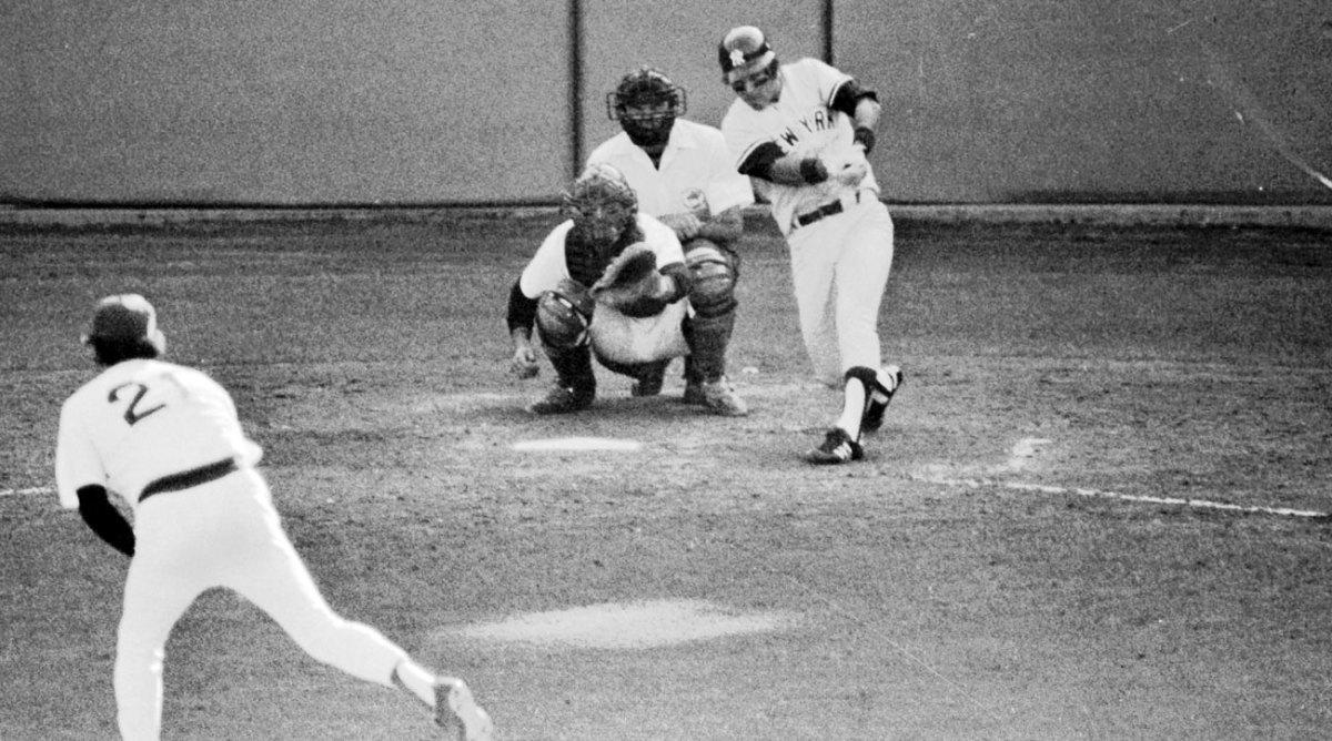 Bucky Dent Jumping On Home Plate Poster