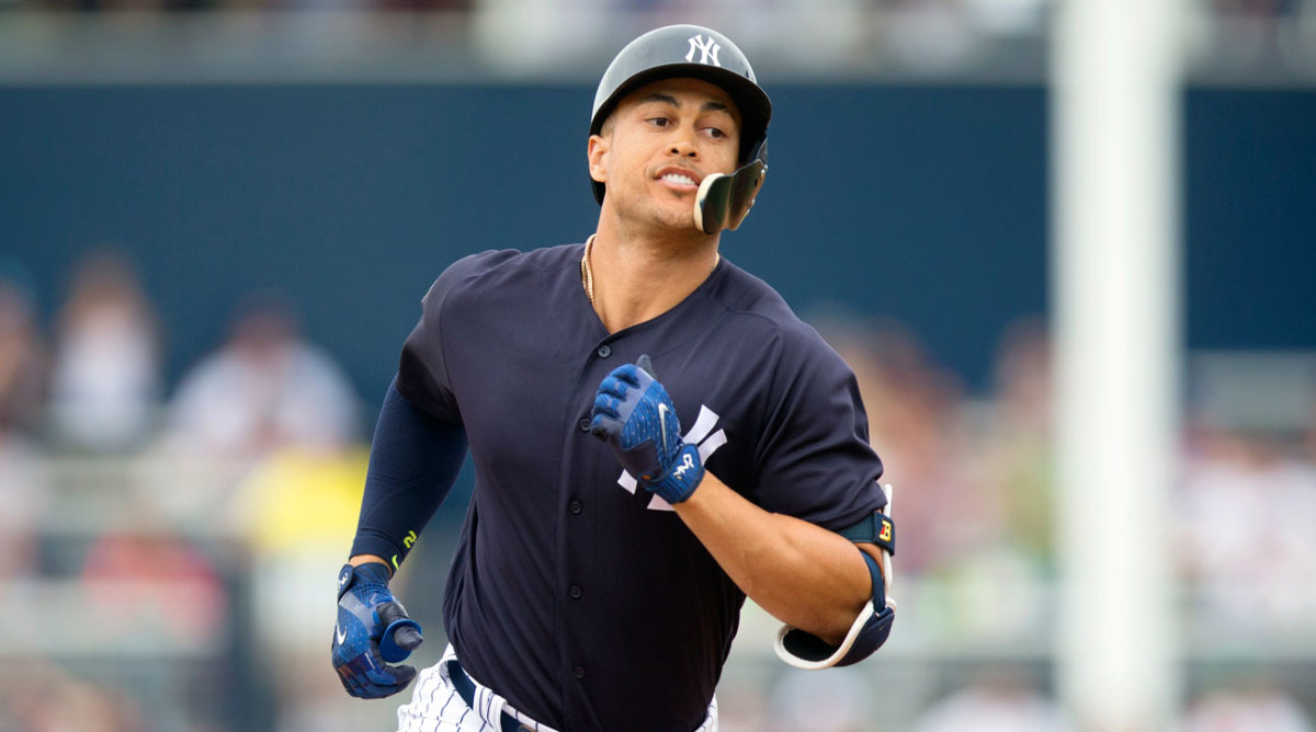 New York Yankees' Giancarlo Stanton and Mets' AJ Ramos Might