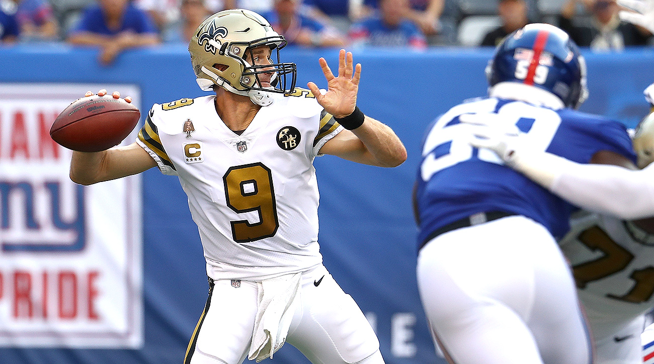 New Orleans' Drew Brees sets NFL record for passing yards as Saints beat  Washington