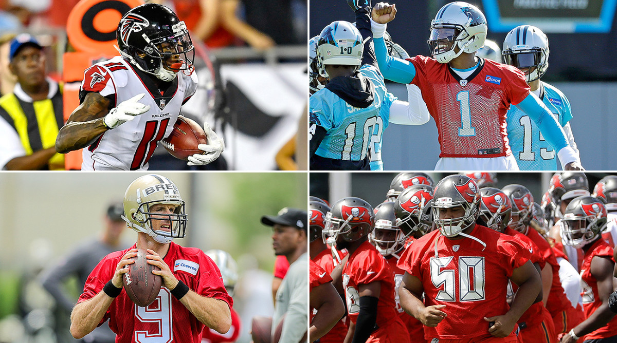 NFC South: The Atlanta Falcons, the Carolina Panthers, the New Orleans  Saints, the Tampa Bay Buccaneers (Inside the NFL): Kelley, K. C.:  9781592969999: : Books