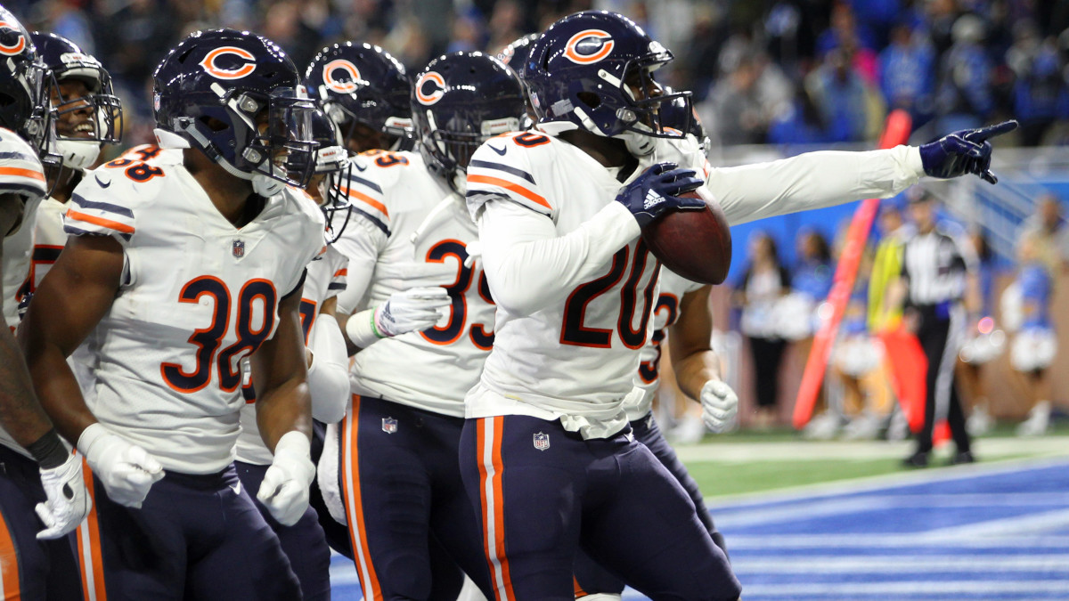 Bears enjoyed Thanksgiving Day win with fun TD celebrations