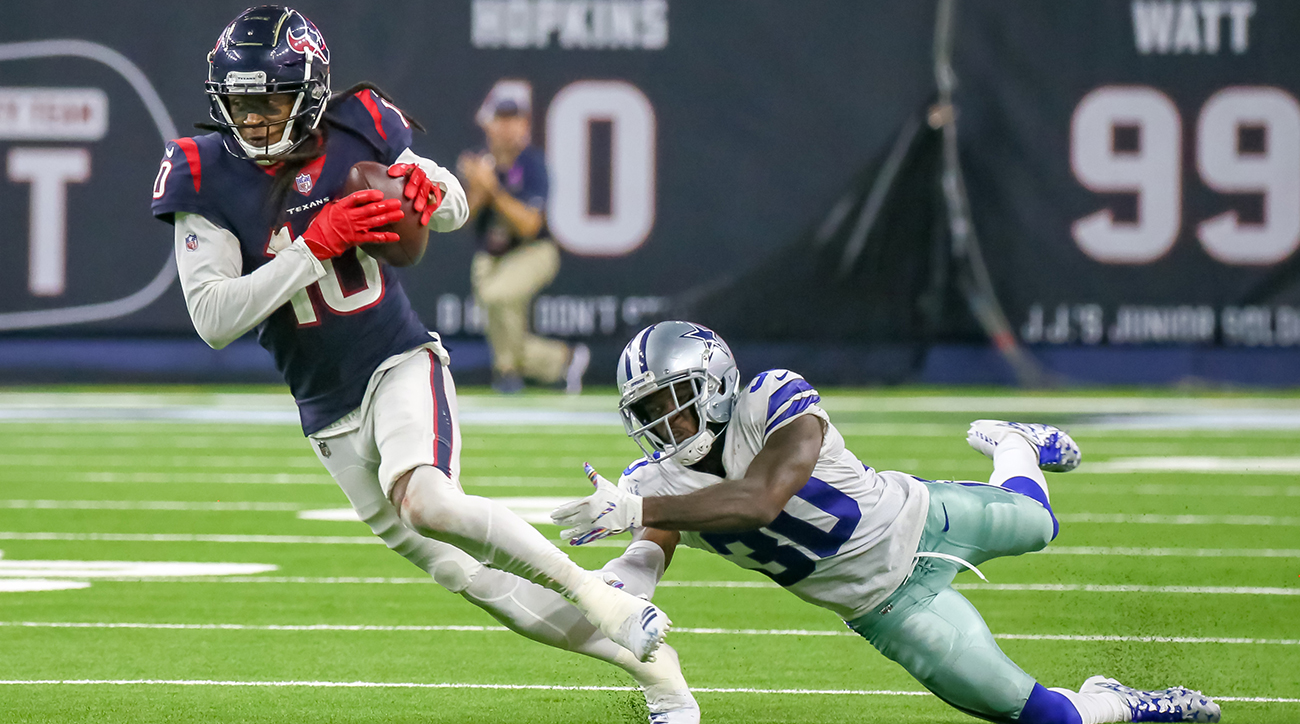 Ball Play NFL Houston Texans Player Deandre Hopkins Deandrehopkins