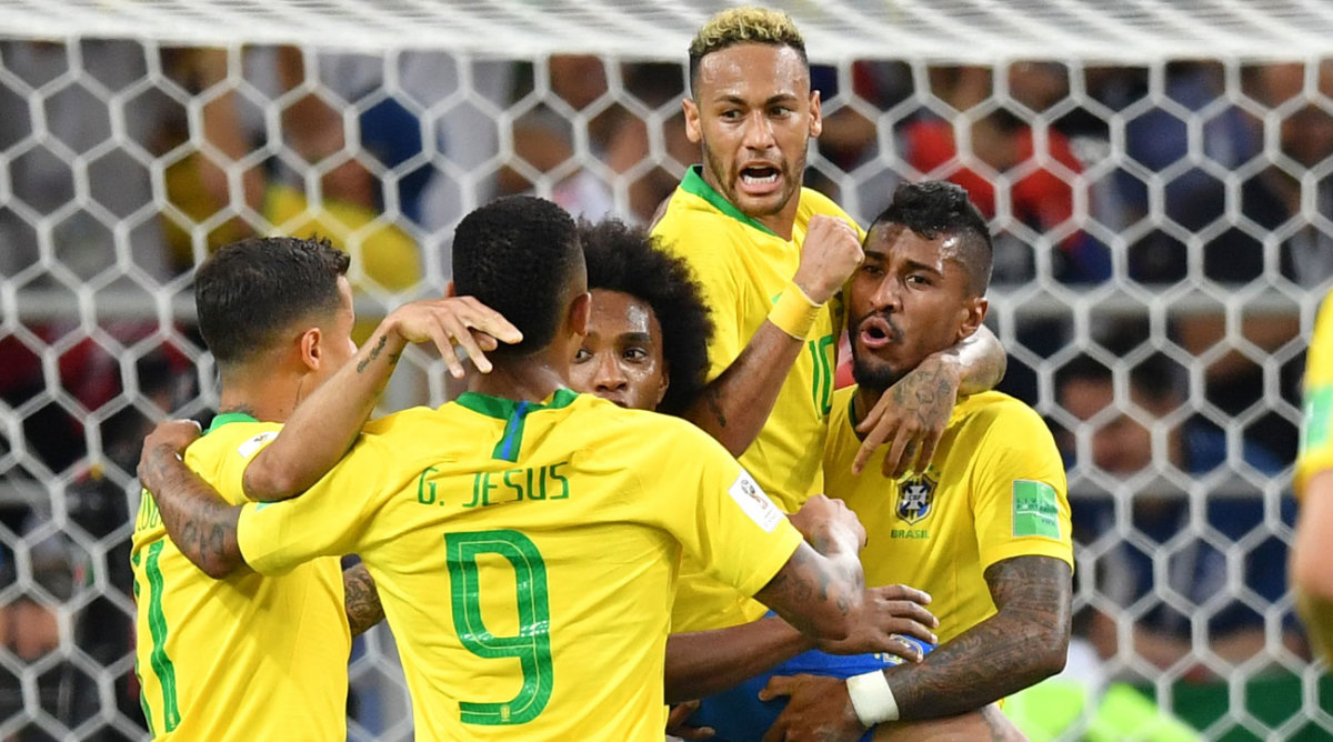 Serbia 0, Brazil 2: Paulinho, Thiago Silva Seal 1st Place (VIDEO ...