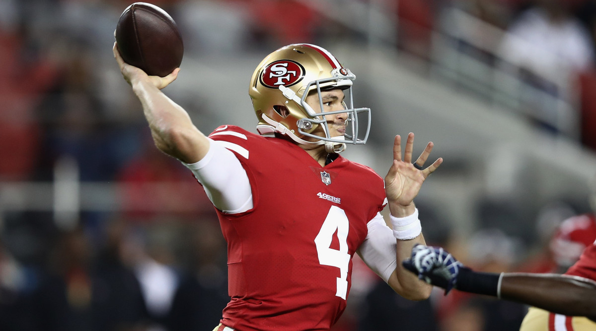 CJ Beathard injury news, status: Nick Mullens to start for 49ers ...